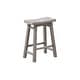 preview thumbnail 78 of 80, The Gray Barn Vermejo Wire-brushed Rubberwood Saddle Stool