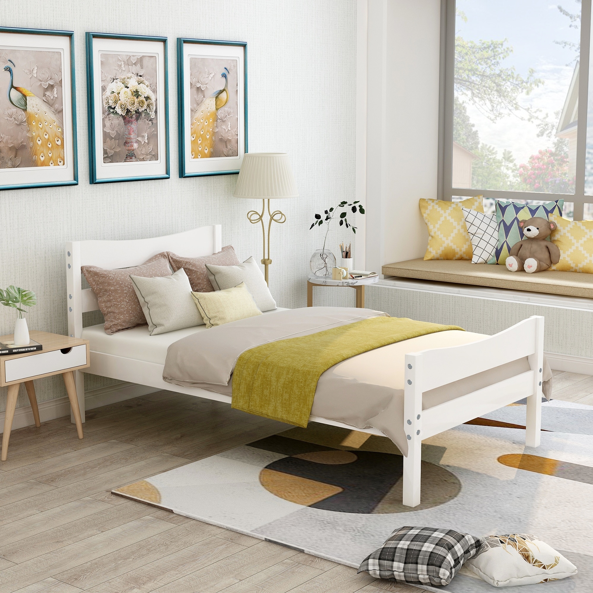 Simple cheap twin headboard