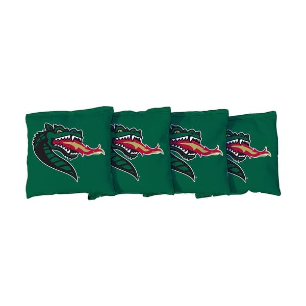 slide 2 of 3, University of Alabama at Birmingham Blazers Green Cornhole Bags All-Weather Resin Filled