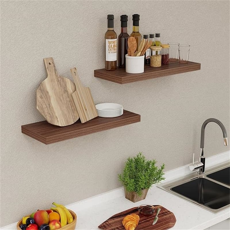  Floating Shelves for Wall - 9"D x 24"W x 1.5"H