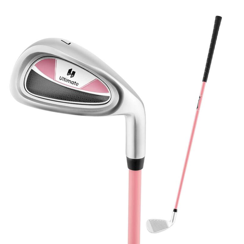 Ultimate 33" Junior #7 Iron for Kids with Fiberglass Shaft & Headcover - See Details