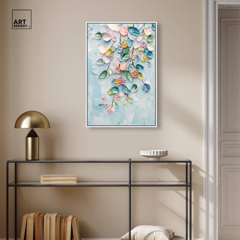 Textured Tendrils II Canvas by Art Remedy
