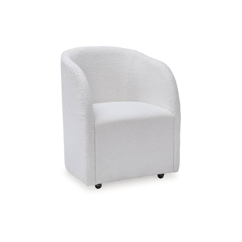 Signature Design by Ashley Rowanbeck White Dining Chair - 25" W x 23" D x 32" H