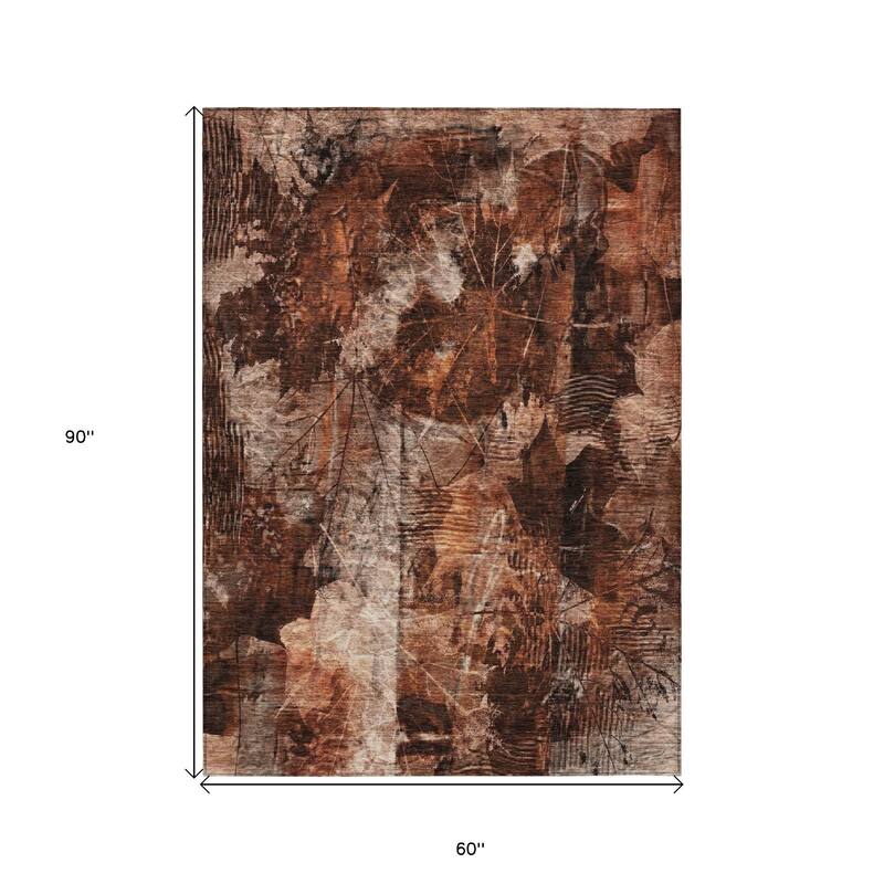 Hami Garden-Inspired Weather Resistant Versatile Elegance Outdoor Rug