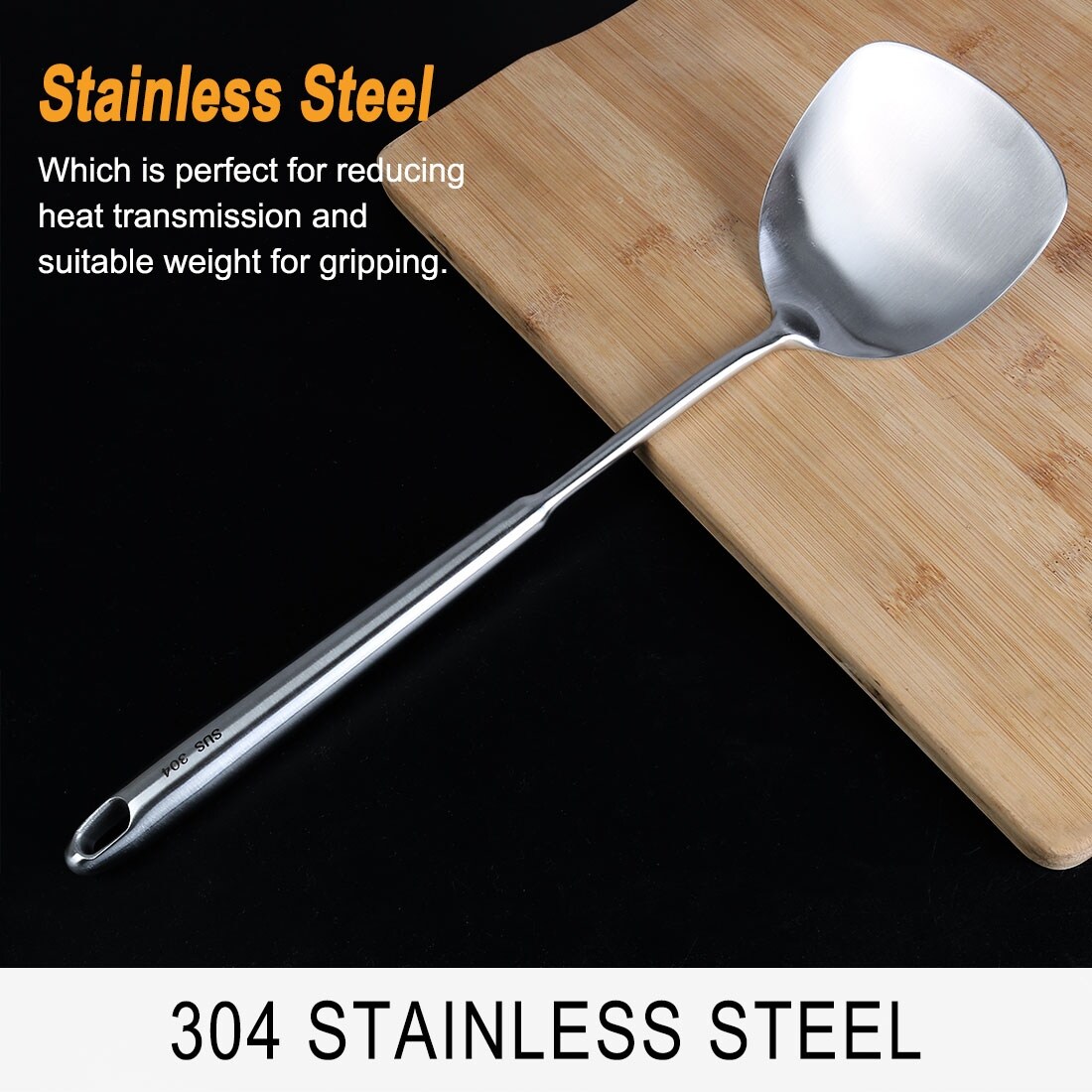 Stainless Steel Fish Steak Pancake Omelette Pizza Turner Kitchen Utensil Kitchen Dining Bar Kitchen Tools Gadgets