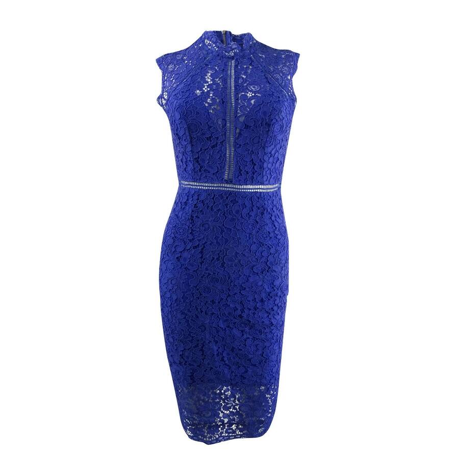 Bardot Women's Lace Illusion Sheath Dress