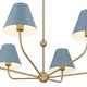 preview thumbnail 10 of 9, Crystorama Lighting Group XAV-B9316 Xavier 6 Light 40" Wide Chandelier