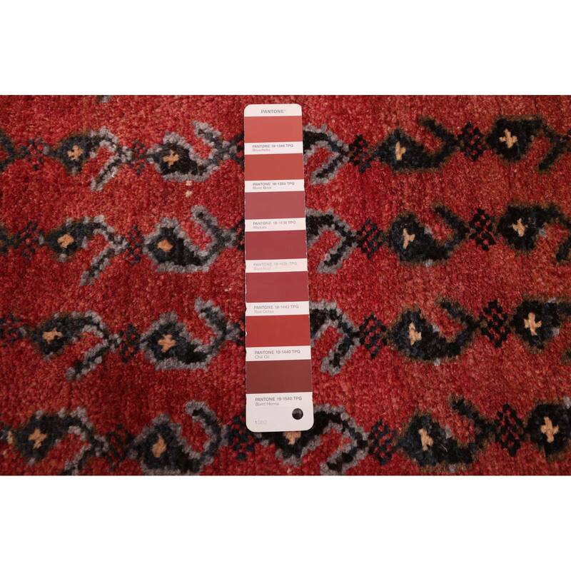 ECARPETGALLERY Hand-knotted Andelz Red Wool Rug - 6'7 x 9'4