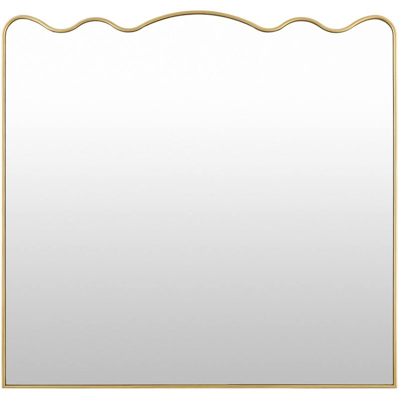 Livabliss Nerlyn Modern Accent Mirror - 45"H x 47"W x 1"D