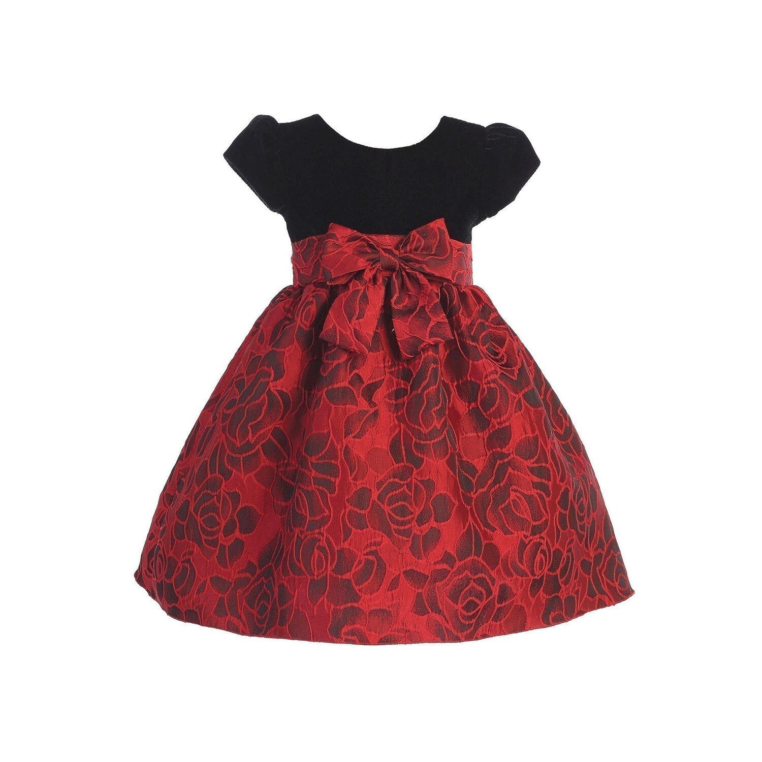 girls velvet christmas dress