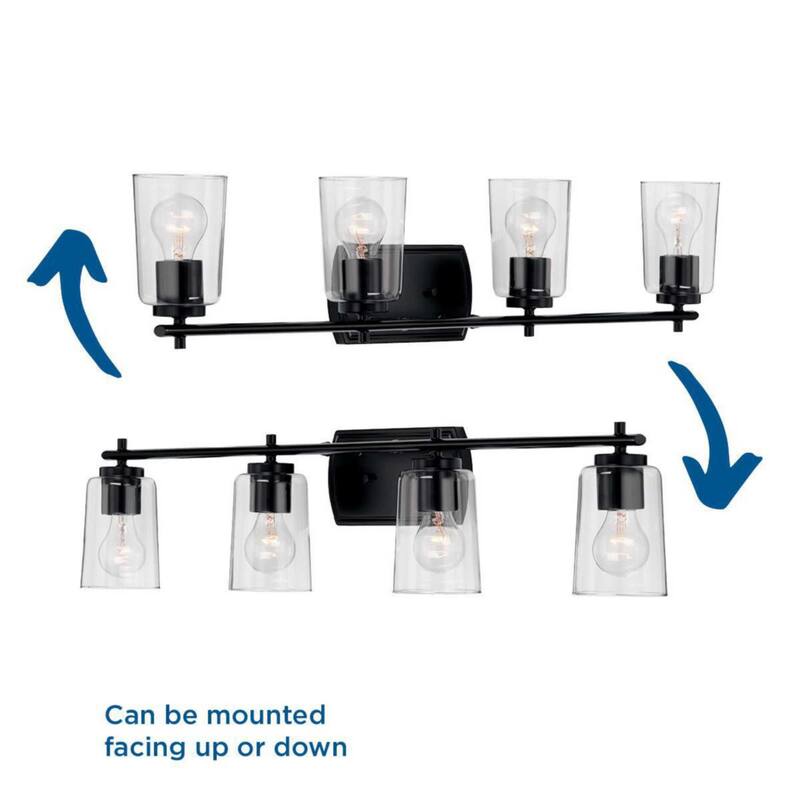 Progress Lighting Adley 4 Light 32" Wide Bathroom Vanity Light