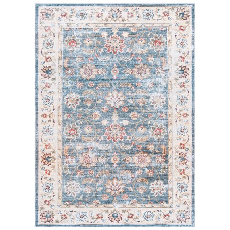Martha Stewart Radina Machine Washable & Slip Resistant Rug - 5' x 7' - Green/Beige