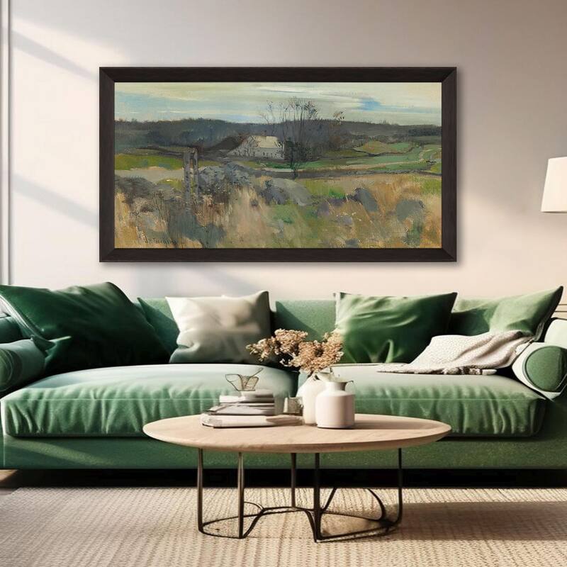 Middlebrook Farm Framed Art Giclee Under Glass