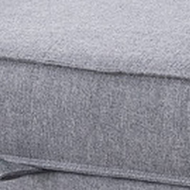 Vito 34 Inch Convertible Sleeper Armchair, Side Pocket, Light Gray Linen