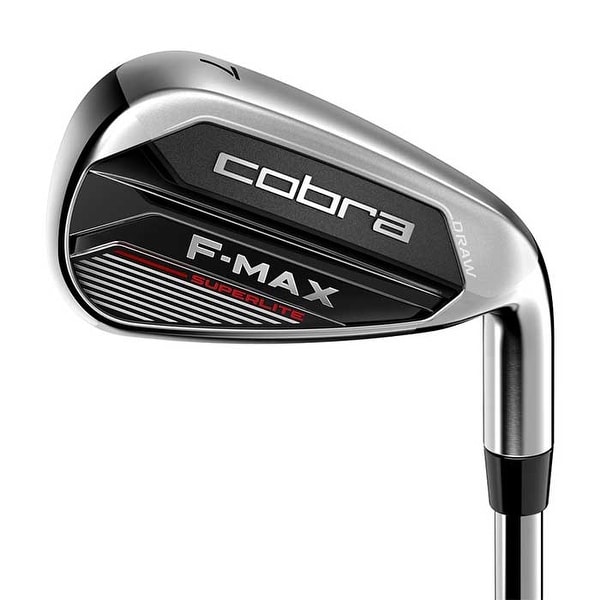 New Cobra F-MAX Superlite Iron Set 5-Iron - GW w/ R-Flex Steel RIGHT HANDED. Opens flyout.