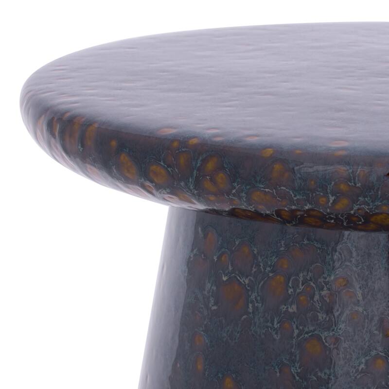 SAFAVIEH Home Thena, 18-inch, Ceramic Garden Stool - 14"W x 14"D x 18"H