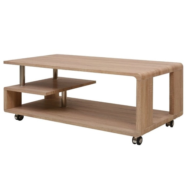vidaXL High Gloss Coffee Table 3 colors