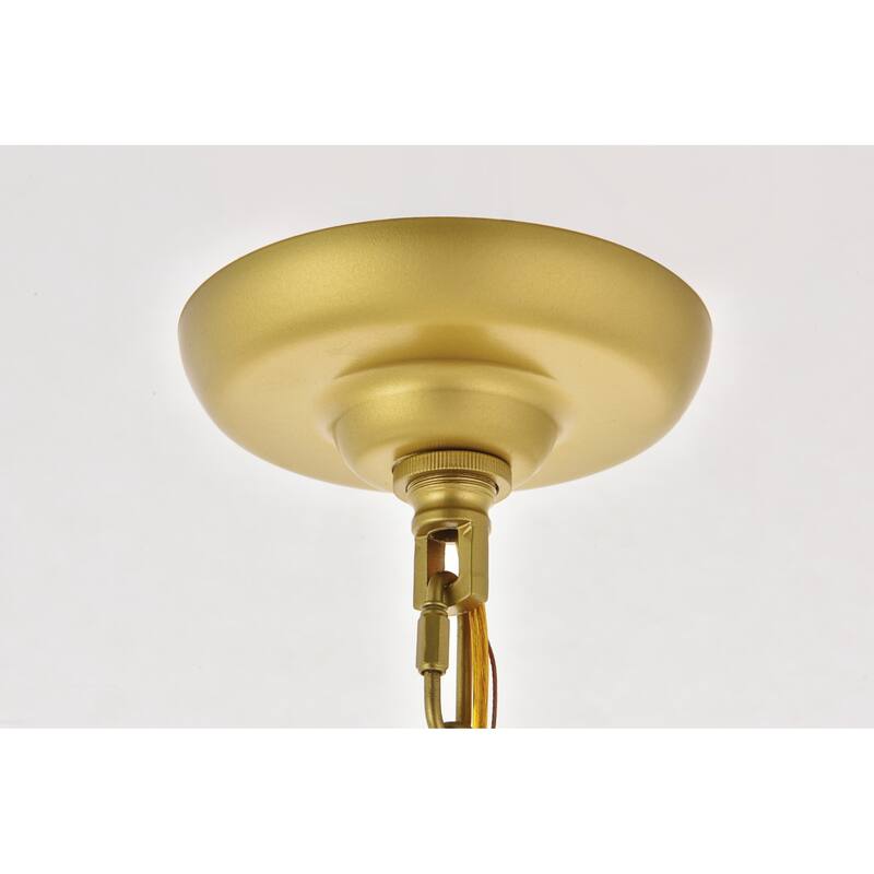 Elegant Lighting Selene Single Light 6" Wide Mini Pendant