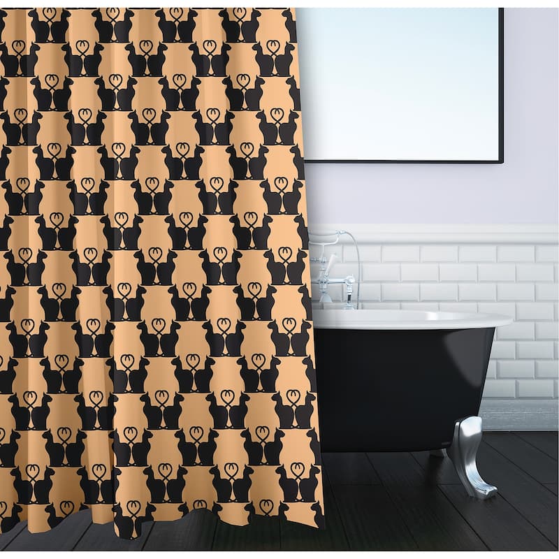 Cat Clowder Shower Curtain