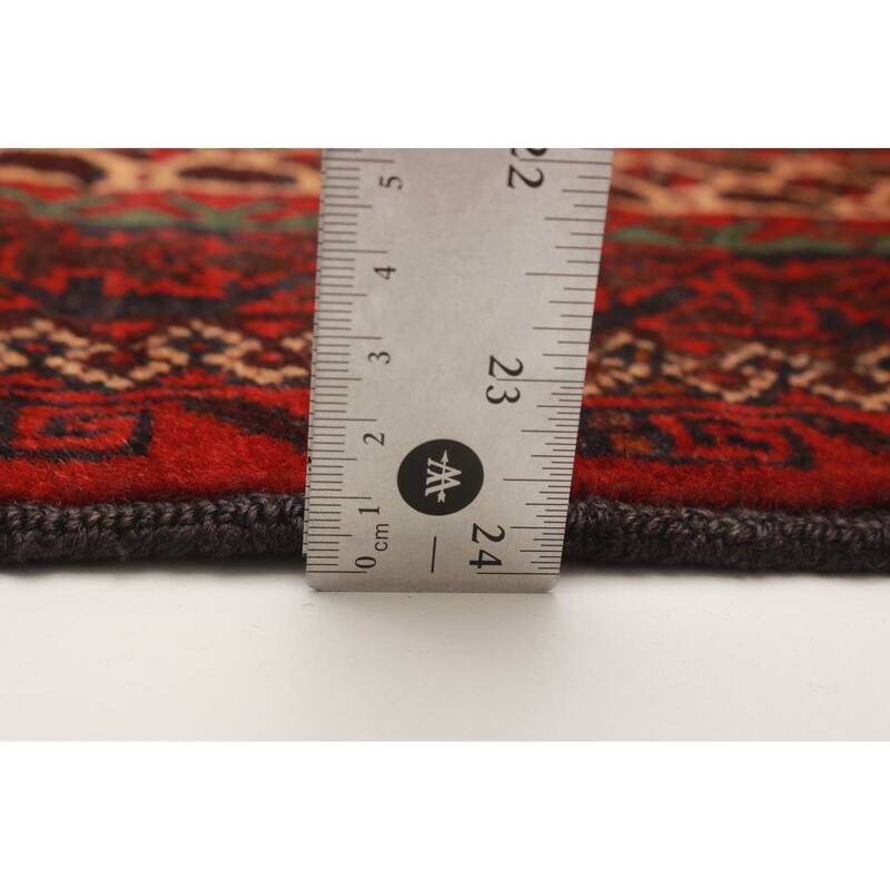 Teimani Red Rug 2'9" x 4'10" - 2'9 x 4'10