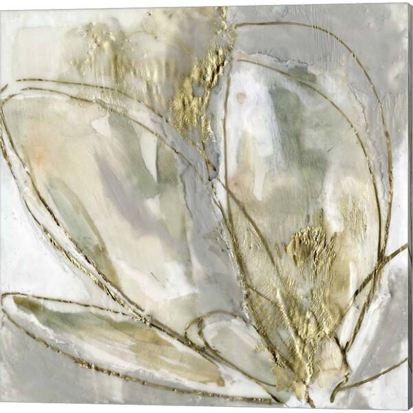 Shop Jennifer Goldberger Blooming Gold Canvas Art Set Of 2 Overstock 31769994
