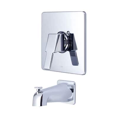 Pioneer Faucets i3 Wall Mounted Tub Filler - Polished Chrome