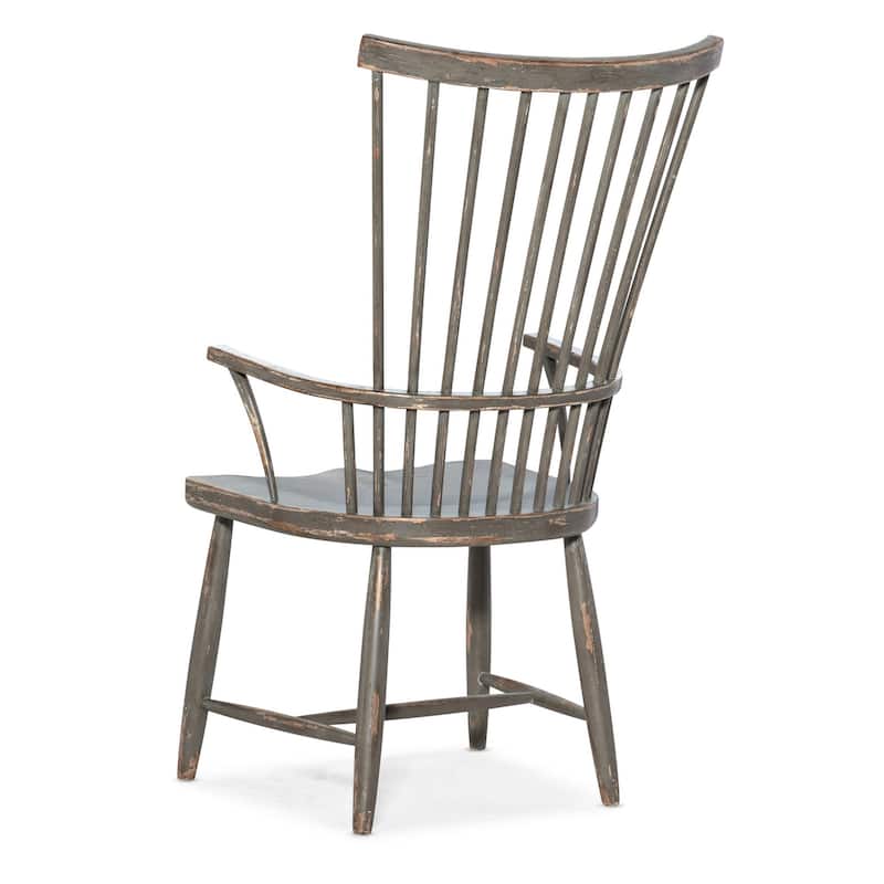 Hooker Furniture 6025-75302-95-SINGLE Alfresco 24" Wide Arm Hardwood