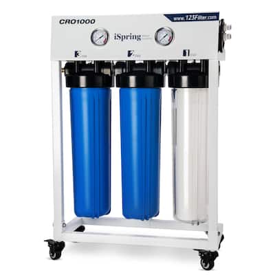 iSpring Tankless Commercial 1000 GPD Reverse Osmosis Water Filter