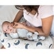 preview thumbnail 2 of 4, Sweet Jojo Designs Moon Star Nursing Breastfeeding Pillow Cover Case (Pillow Not Included) Blue Watercolor Bear Gender Neutral