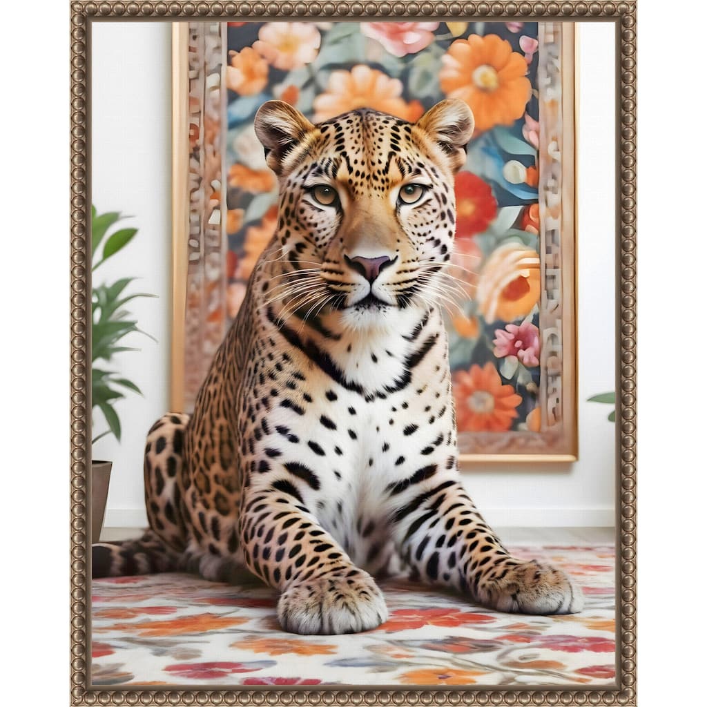 Summer Home by Uma Gokhale Framed Canvas Wall Art