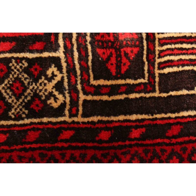 ECARPETGALLERY Hand-knotted Teimani Dark Grey Wool Rug - 3'0 x 4'6