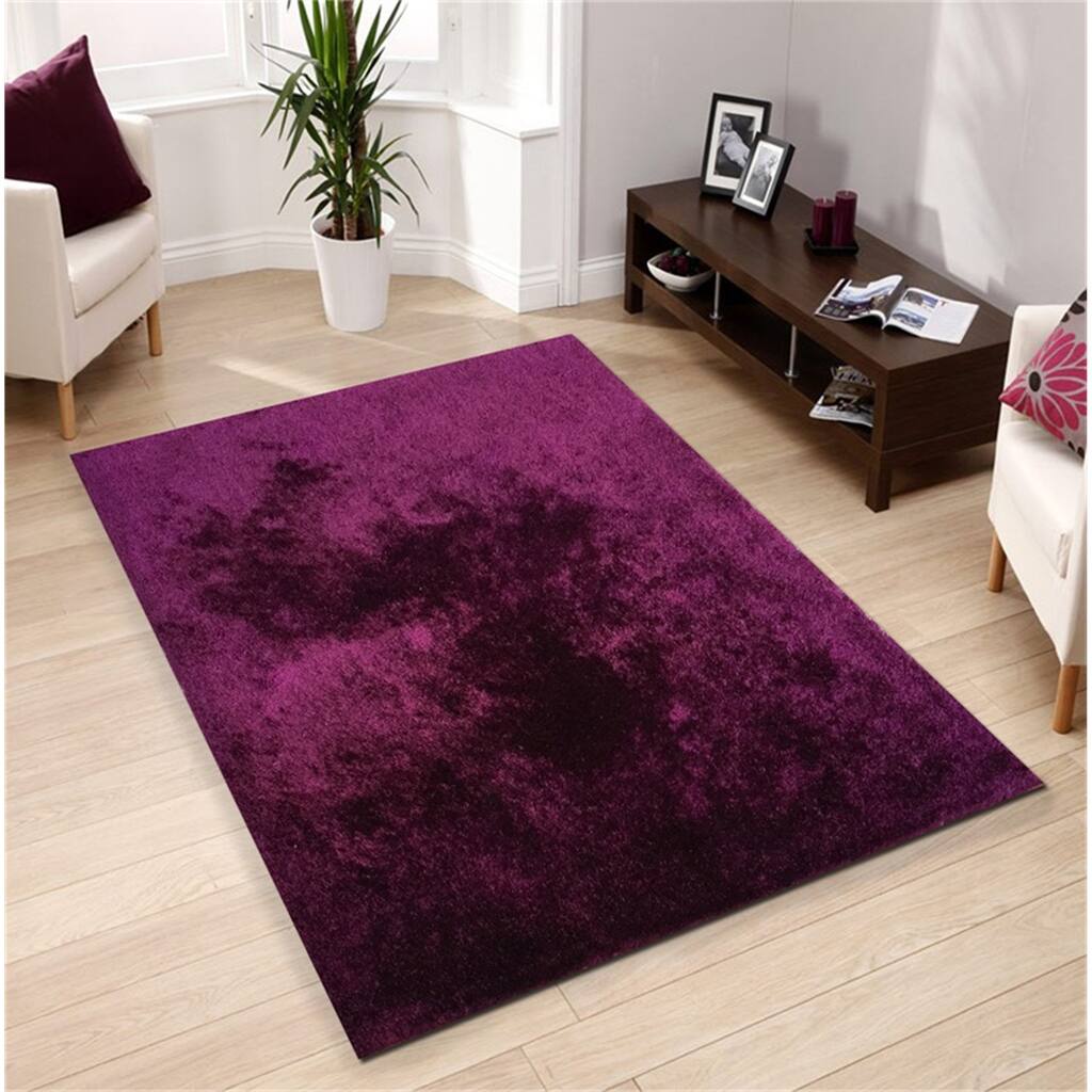 Clihome "Fuzzy Shaggy" Hand Tufted Area Rug