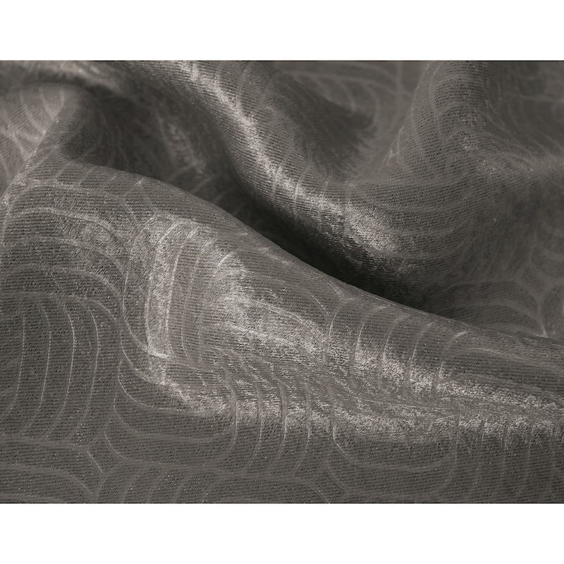 Nellie Geometric Room Darkening Window Curtain Panel 84"