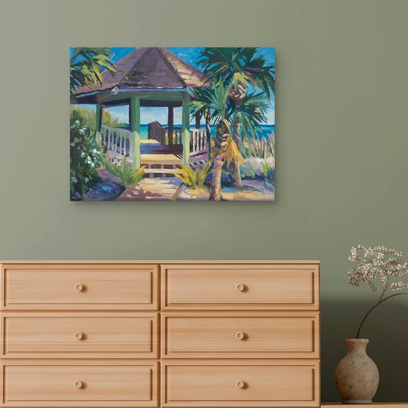 From My Porch Bright by Kathleen Denis Canvas Art Print