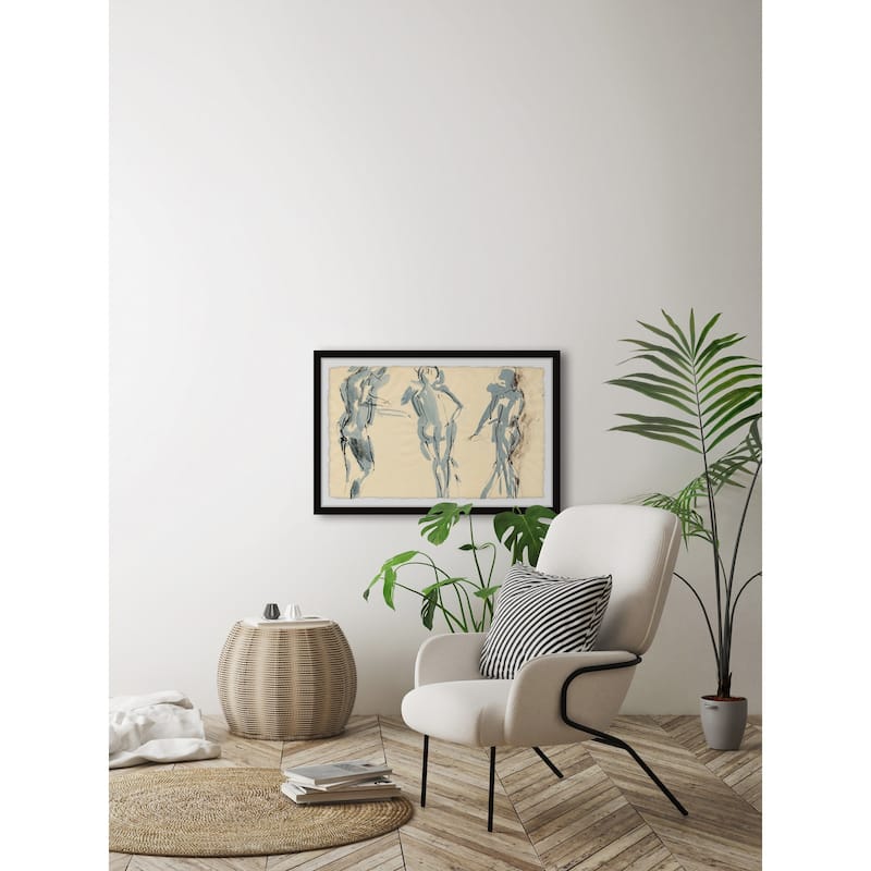'Looking for Adventure' Framed Painting Print