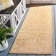 preview thumbnail 153 of 180, SAFAVIEH Courtyard Aquata Indoor/ Outdoor Waterproof Patio Backyard Rug 2'3" x 8' Runner - Gold/Ivory