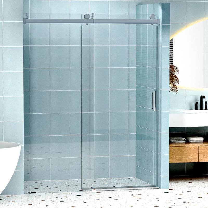 Frameless Soft-closing Shower Door