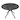 Modern Outdoor Mesh Aluminum 42-in Round Patio Dining Table