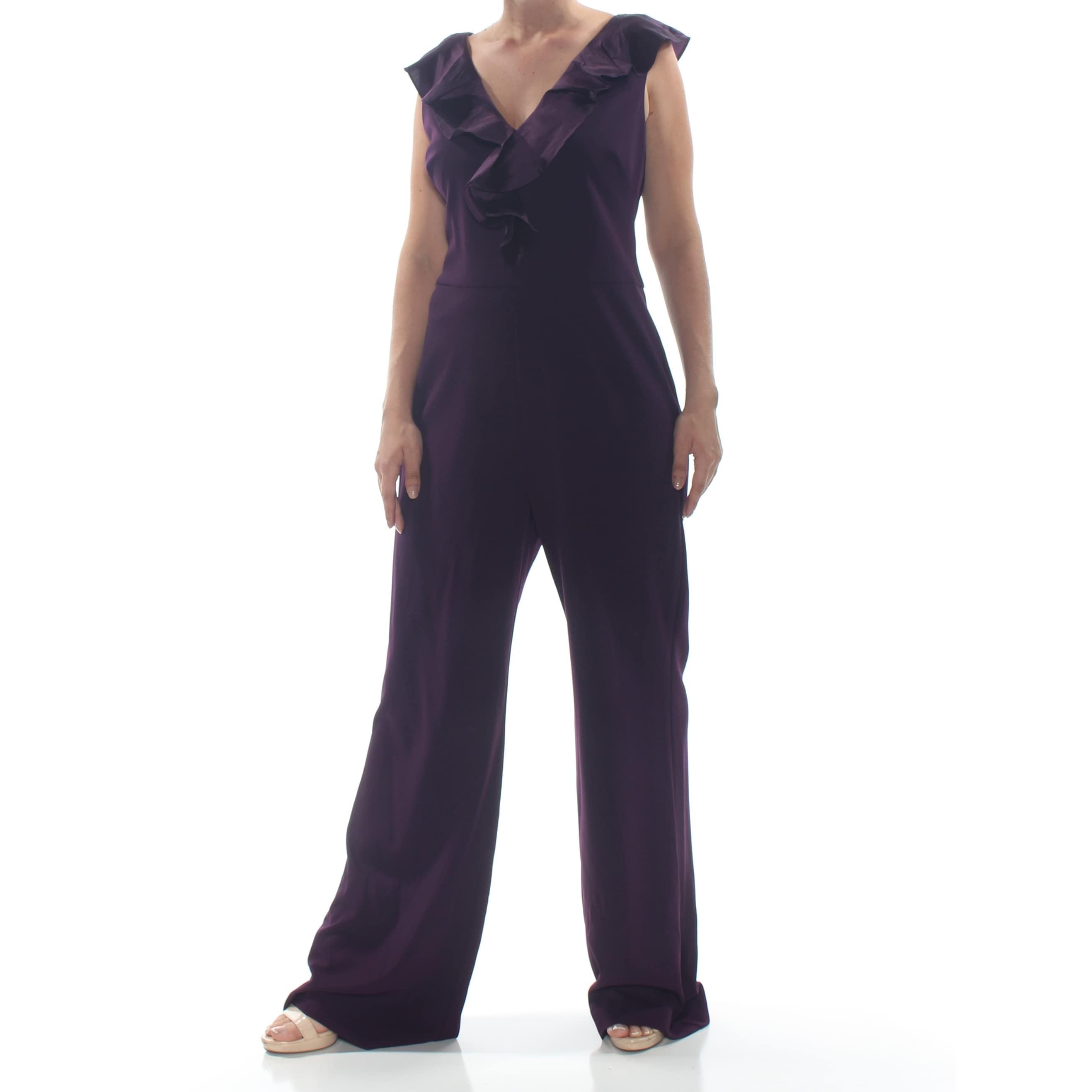 purple jumpsuit apparel