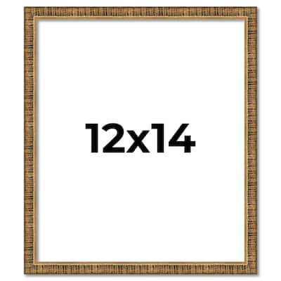 12x14 Frame Gold Kingsley Distressed Solid Wood Picture Frame Width