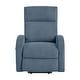 preview thumbnail 73 of 180, Fremont & Park Covelo Corduroy Recliner Collection - Push Back Recliner and Power Lift Chair for Apartments and Living Rooms