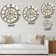 preview thumbnail 4 of 8, Designart 'Time Spiral in Antique Style' Oversized Contemporary Wall CLock
