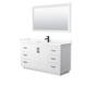 Option White, Black Trim, Giotto Quartz Top