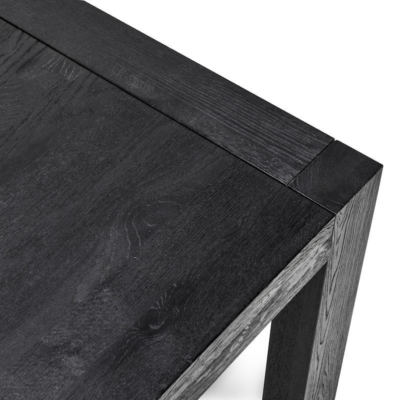 Kosas Home Parsons 84" Oak Wood Dining Table