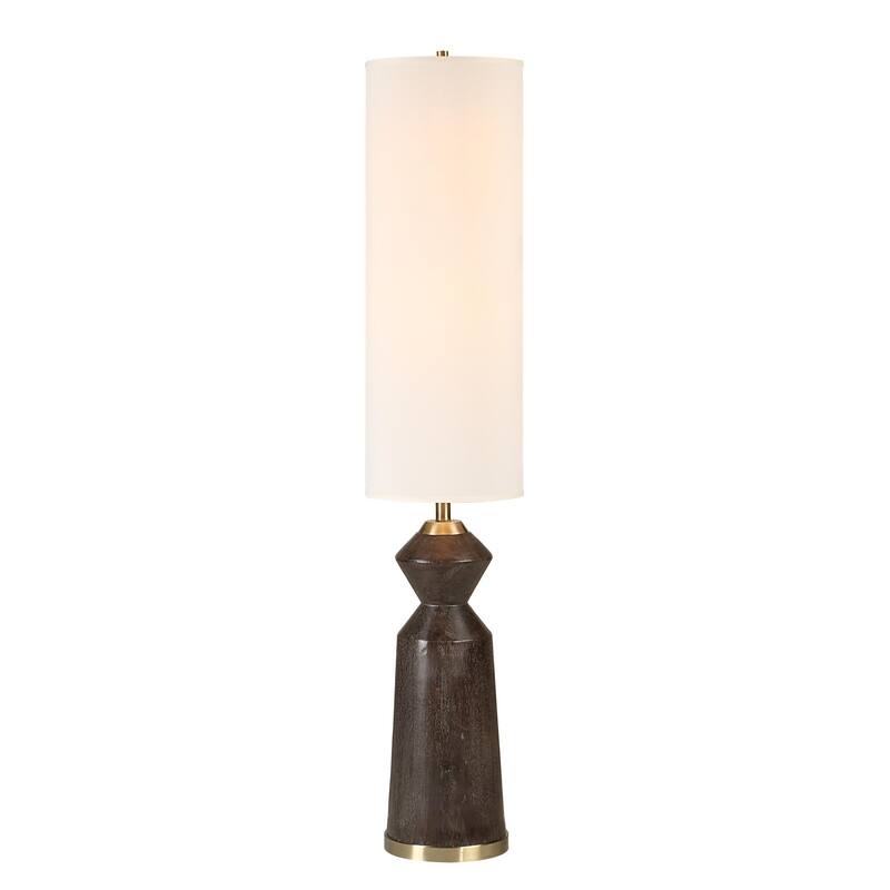 Pixel 66.75" Height Floor Lamp, Brown - 13 x 13 x 66.75"