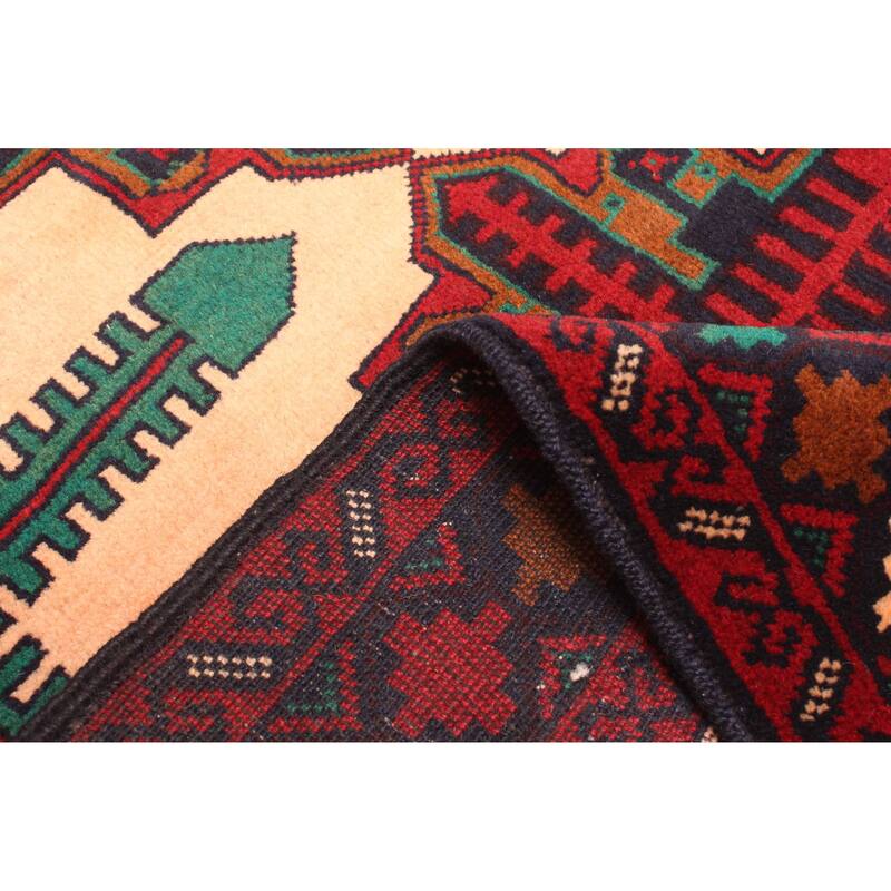 ECARPETGALLERY Hand-knotted Teimani Beige Wool Rug - 2'11 x 4'10