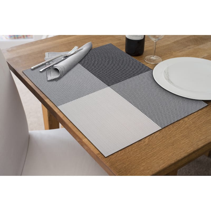 Vinyl Placemat Tempo Navy Blue - Set of 12