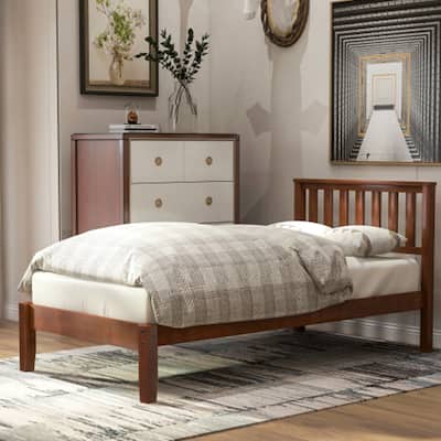 Wood Platform Bed
