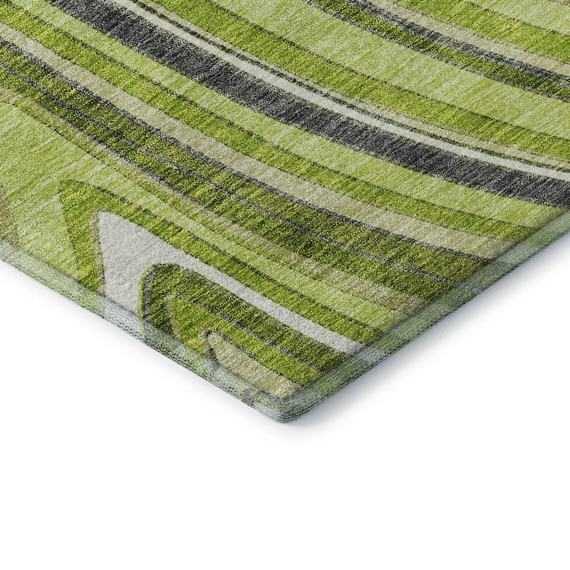 Premium Washable Super Soft Modern Waves Mayfield Rug