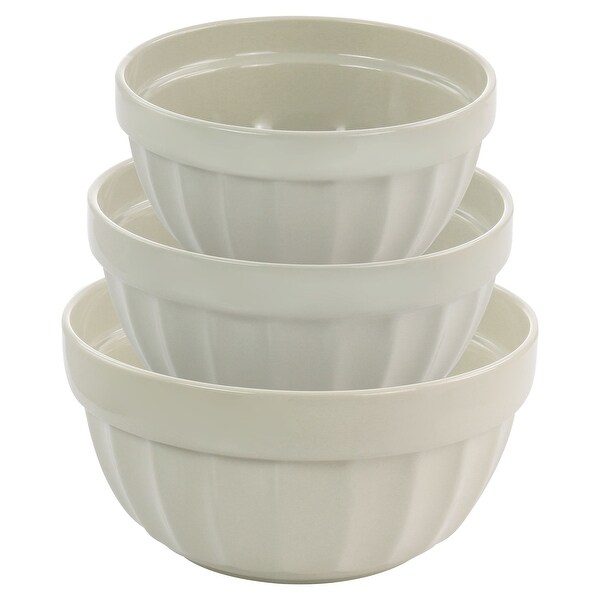 martha stewart collection mixing bowls set of 5 ceramic